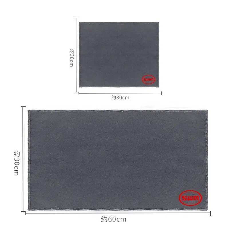 Korallfliisist käterätikud autopesukuivatuslapp Autodetailide poleerimislapp SWM G05 G01 Swm X3 X7 EROE X2 G03F autotarvikutele