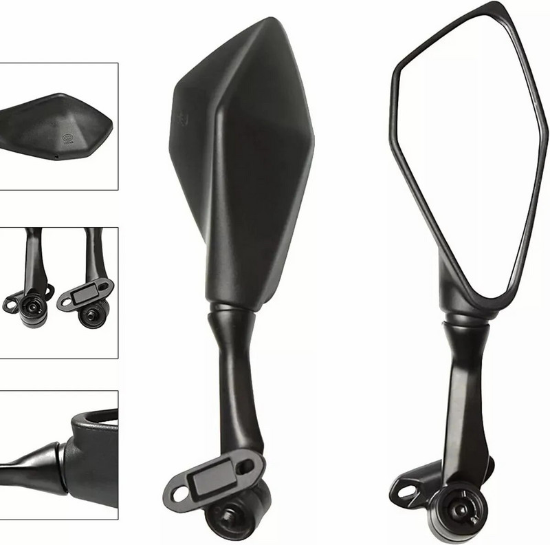 Motocikla atpakaļskata spogulis priekš Kawasaki Ninja 250 250SL 300 ZX6R H2R 2013-2016 NINJA 400 650 1000 2017-2020 Moto RearView