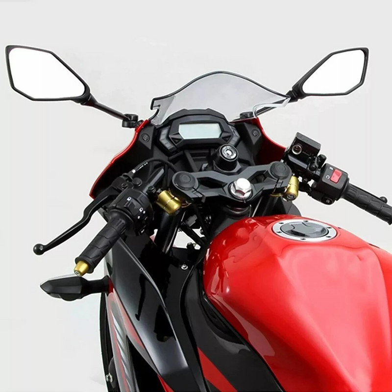 Motocikla atpakaļskata spogulis priekš Kawasaki Ninja 250 250SL 300 ZX6R H2R 2013-2016 NINJA 400 650 1000 2017-2020 Moto RearView