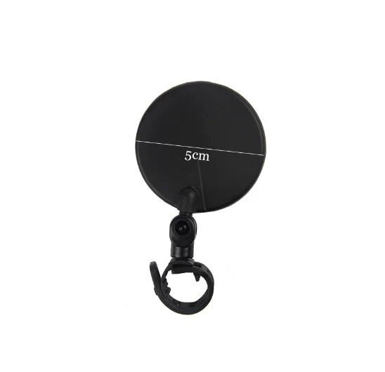 Univerzalni motociklistički retrovizor, retrovizor za 360 stupnjeva, podesivi okrugli elipsasti retrovizori za dodatke za cestovne bicikle