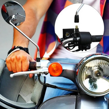 Винтове за закрепване на огледалото за обратно виждане Дясна лява резба Резба по посока на часовниковата стрелка Болт за преобразуване против часовник Винтове Фиксиращ инструмент за мотоциклет
