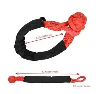 1GAB virve 41000 mārciņas mīksta vaga, sintētiska 4x4 piekabes važas siksnas aizsargvirve Lieljaudas bezceļa uzmava džipa kravas apvidus auto