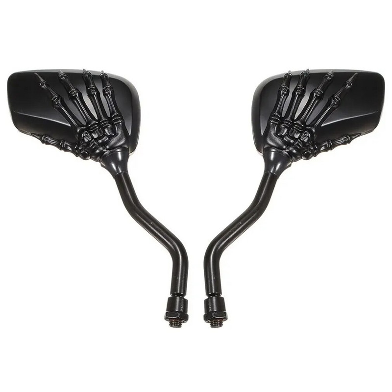 UUS 2tk universaalne mootorratta tõukeratas tagumise küljepeegli modifikatsiooniga kolju varje tahavaatepeeglid