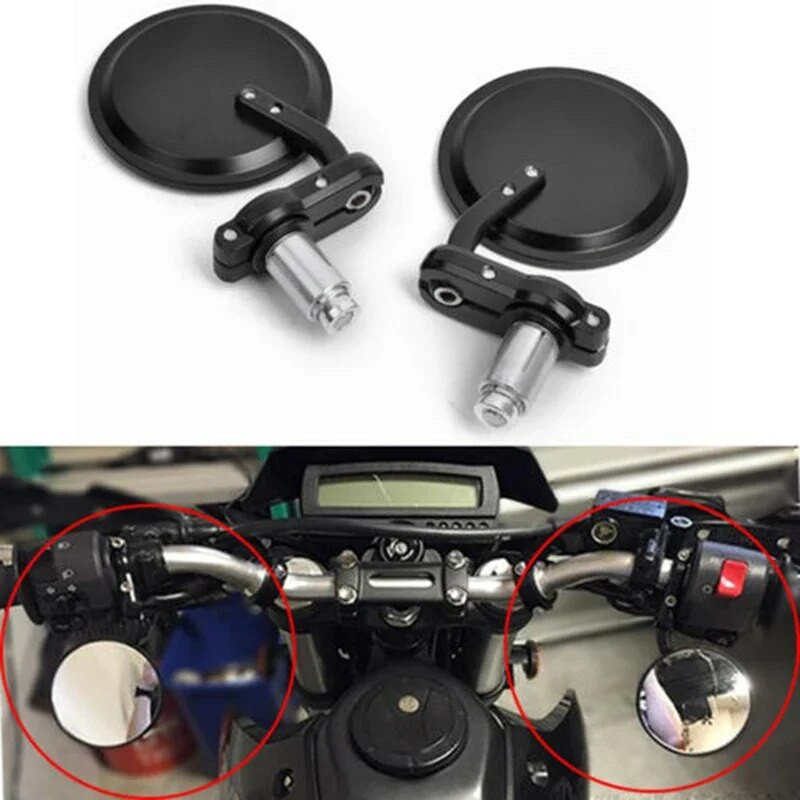 Universal τιμόνι μοτοσικλέτας Μπάρα άκρου οπισθοπορείας καθρέφτης για Honda Cb500 Cb650r Cafe Racer Για Yamaha Mt07 Mt09 Mt 09 Για Suzuki