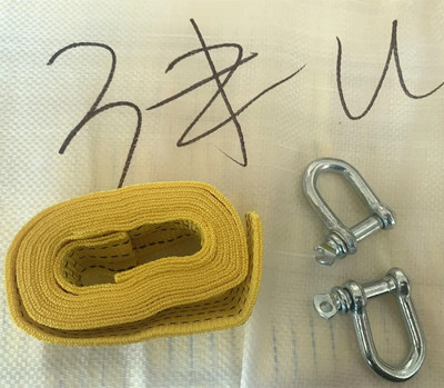 Automašīnas vilkšanas virves vilkšanas siksna neilona sakausējuma tērauda āķis avārijas glābšanas rīki piederumi piekabei bezceļa 4x4 motociklam