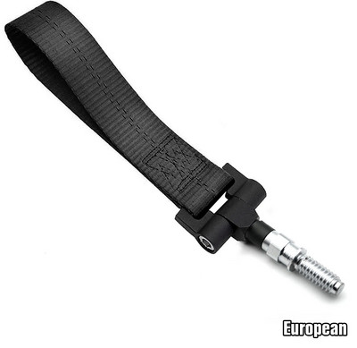 Universāla auto vilkšanas siksna Sakabes āķa trose priekš BMW E32 E36 E46 E60 E81 E90 E91 E92 Eiropas priekš Toyota Honda Nissan japāņu auto