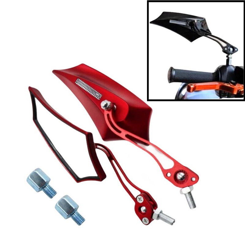 CNC Motocikla Atpakaļskata Spoguļpedāļa Elektriskā Motocikla Universālie Spoguļu Modifikācijas Piederumi