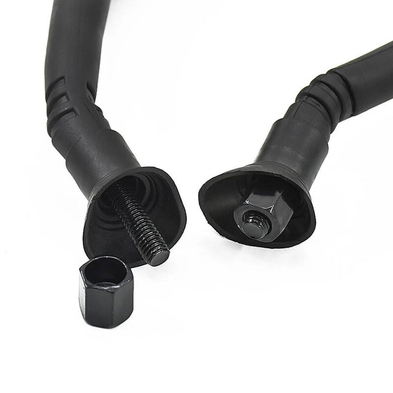 2gab 6mm 8mm Motocikla Atpakaļskata Spogulis Scooter E-Bike Atpakaļskata Spoguļi Elektromobilis Aizmugurējais Izliekts Spogulis Klasisks Ovāls