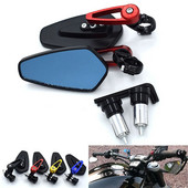 Universaalne 7/8" 22mm mootorratta tahavaatepeegli käepideme otsad küljepeeglid Yamaha FZ1 FAZER FZ6 FZ6R FZ8 MT-07 MT-09 FZ-09 jaoks