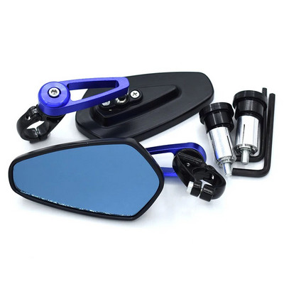 Universaalne 7/8" 22mm mootorratta tahavaatepeegli käepideme otsad küljepeeglid Yamaha FZ1 FAZER FZ6 FZ6R FZ8 MT-07 MT-09 FZ-09 jaoks
