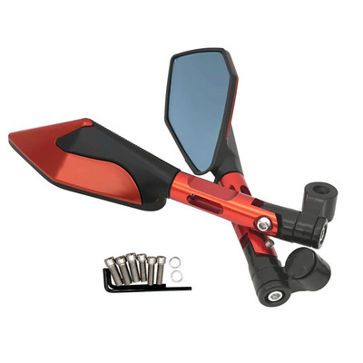 Καθρέφτης μοτοσικλέτας αλουμινίου 8 mm 10 mm Πλαϊνοί καθρέφτες πίσω όψης για Kawasaki Z900 Z900RS Z800 Z1000