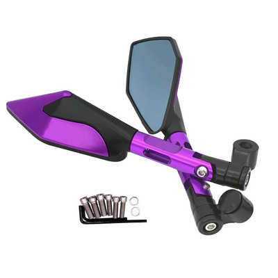 Καθρέφτης μοτοσικλέτας αλουμινίου 8 mm 10 mm Πλαϊνοί καθρέφτες πίσω όψης για Kawasaki Z900 Z900RS Z800 Z1000