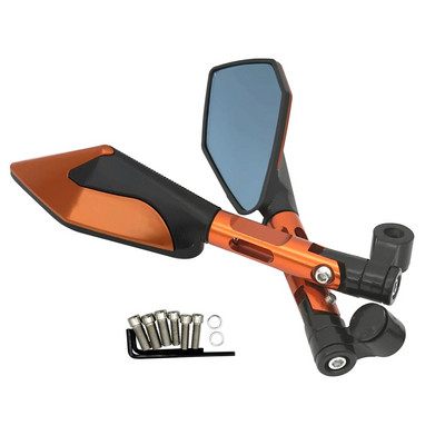 Καθρέφτης μοτοσικλέτας αλουμινίου 8 mm 10 mm Πλαϊνοί καθρέφτες πίσω όψης για Kawasaki Z900 Z900RS Z800 Z1000