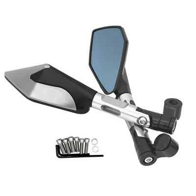 Καθρέφτης μοτοσικλέτας αλουμινίου 8 mm 10 mm Πλαϊνοί καθρέφτες πίσω όψης για Kawasaki Z900 Z900RS Z800 Z1000