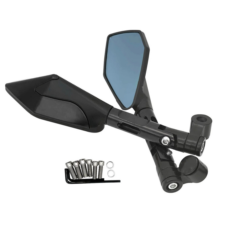 Καθρέφτης μοτοσικλέτας αλουμινίου 8 mm 10 mm Πλαϊνοί καθρέφτες πίσω όψης για Kawasaki Z900 Z900RS Z800 Z1000