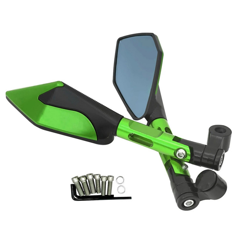 Καθρέφτης μοτοσικλέτας αλουμινίου 8 mm 10 mm Πλαϊνοί καθρέφτες πίσω όψης για Kawasaki Z900 Z900RS Z800 Z1000