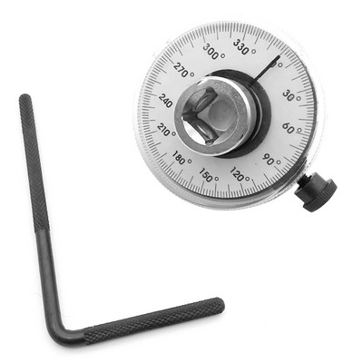 Szögnyomatékkulcs 1/2 hüvelykes autógarázs csavarhúzó autójavító meghajtó digitális állítható mérő goniométer indexelő kéziszerszám