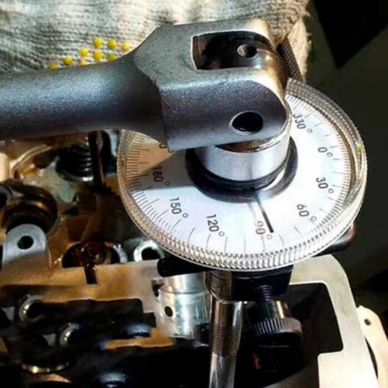 Szögnyomatékkulcs 1/2 hüvelykes autógarázs csavarhúzó autójavító meghajtó digitális állítható mérő goniométer indexelő kéziszerszám