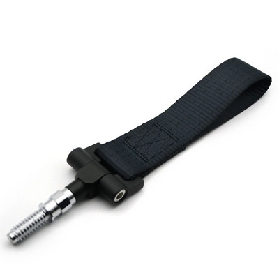 Σχοινί γάντζου ρυμούλκησης Universal Racing Strap Tow για BMW European Car Auto Trailer Ring Μπλε/Κόκκινο/Μαύρο
