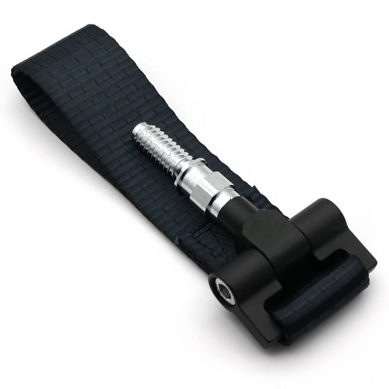 Σχοινί γάντζου ρυμούλκησης Universal Racing Strap Tow για BMW European Car Auto Trailer Ring Μπλε/Κόκκινο/Μαύρο