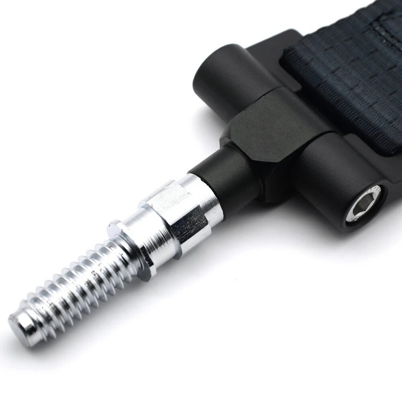 Σχοινί γάντζου ρυμούλκησης Universal Racing Strap Tow για BMW European Car Auto Trailer Ring Μπλε/Κόκκινο/Μαύρο