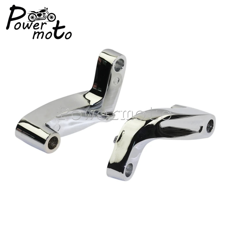 Mootorratta alumiiniumist peegli ümberpaigutamise pikendusadapteri komplekt Harley CVO Softail Breakout FXSB Fat Bob Low Rider FXDL kohandatud jaoks