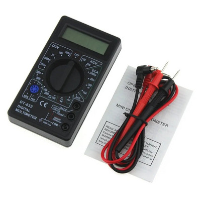DT-832 digitaalne multimeeter 1999. aasta automaatne ulatus loeb AC/DC Amp Volt Ohm Tester Voltmeeter Ampermeeter Ohmmeeter Mahtuvus Multimeeter