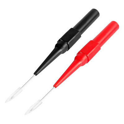 Multimetra pārbaudes zonde Nesagraujošās izolācijas stieples caurduršanas adata 0,7 mm testa zondes tapas 2 gab.