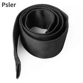 Protector de frânghie pentru troliu pentru mașină Manșon de protecție pentru frânghie de troliu din poliester Lățime neagră Manșon exterior de protecție pentru cabluri universale