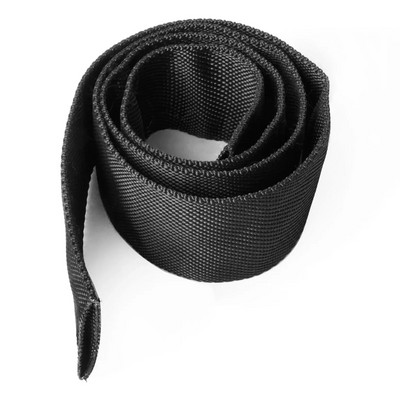 Protector de frânghie pentru troliu pentru mașină Manșon de protecție pentru frânghie de troliu din poliester Lățime neagră Manșon exterior de protecție pentru cabluri universale