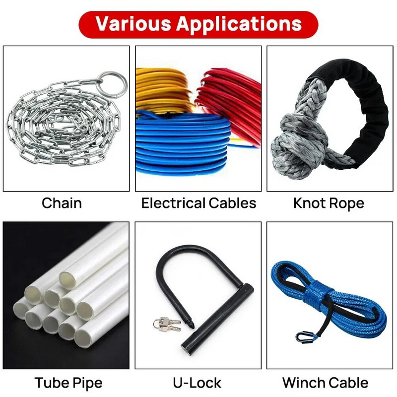 Protector de frânghie pentru troliu pentru mașină Manșon de protecție pentru frânghie de troliu din poliester Lățime neagră Manșon exterior de protecție pentru cabluri universale