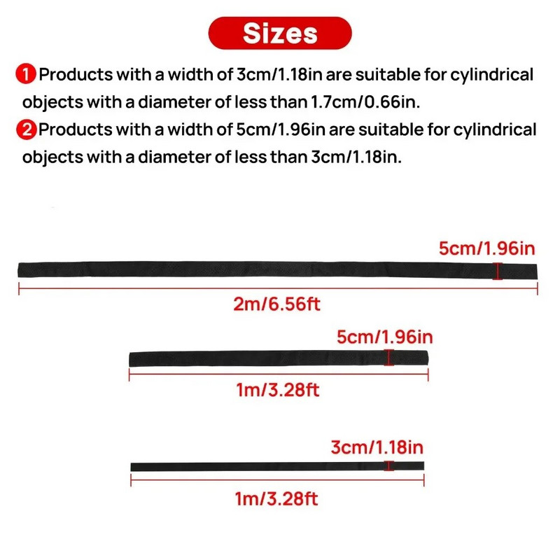 Protector de frânghie pentru troliu pentru mașină Manșon de protecție pentru frânghie de troliu din poliester Lățime neagră Manșon exterior de protecție pentru cabluri universale