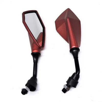 1 pereche de piese de schimb universale pentru oglinda retrovizoare pentru motociclete pentru scuter E-bike Accesorii modificate pentru oglinda auxiliară pentru marșarier