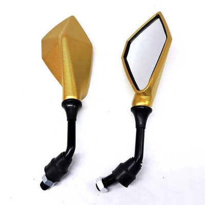 1 pereche de piese de schimb universale pentru oglinda retrovizoare pentru motociclete pentru scuter E-bike Accesorii modificate pentru oglinda auxiliară pentru marșarier