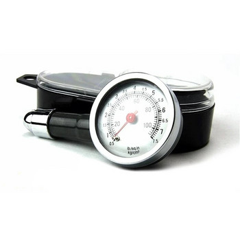 Υψηλής ακρίβειας μεταλλικό μετρητή πίεσης ελαστικών αυτοκινήτου Μετρητής πίεσης αέρα Εργαλείο διάγνωσης Universal Monitor πίεσης ελαστικών Ξεφούσκωμα