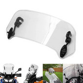 Extensie universală de parbriz pentru motocicletă, spoiler reglabil, deflector de parbriz cu clemă pentru BMW KAWASAKI YAMAHA HONDA SUZUKI