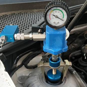 Ανιχνευτής διαρροής ρεζερβουάρ νερού Αντικραδασμική διάταξη μετρητή πίεσης αυτοκινήτου Δοκιμαστής συστήματος ψύξης Αντλία πίεσης ψυγείου