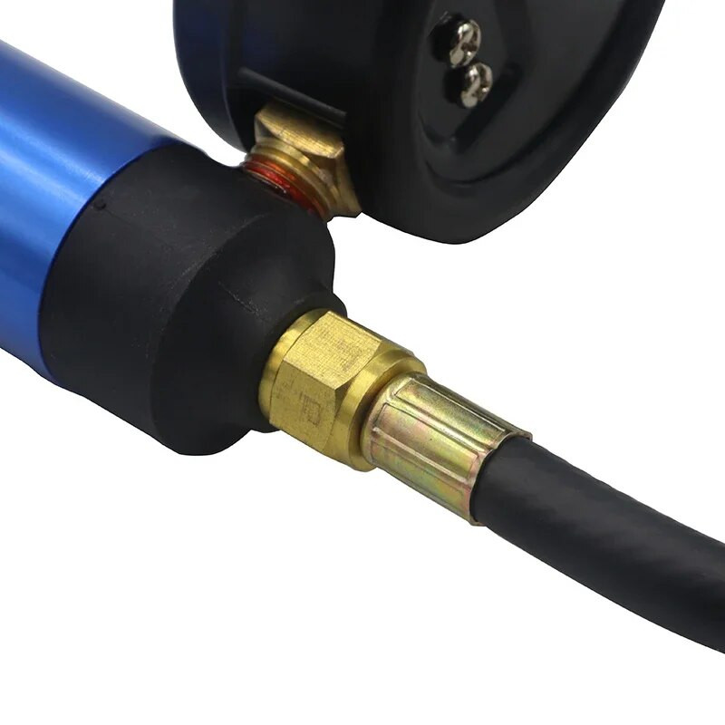 Ανιχνευτής διαρροής ρεζερβουάρ νερού Αντικραδασμική διάταξη μετρητή πίεσης αυτοκινήτου Δοκιμαστής συστήματος ψύξης Αντλία πίεσης ψυγείου