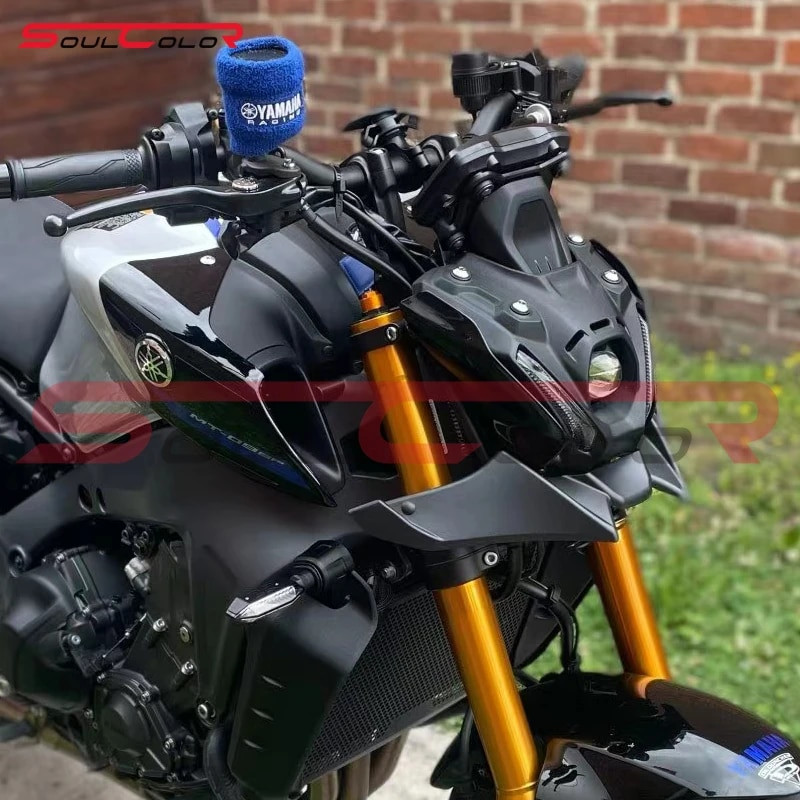 For YAMAHA MT-09 SP 2021 2022 2023 MT09 21-23 Mootorrataste Sport Downforce Alasti Forntal Spoilerid Aerodünaamiline tiivadeflektor