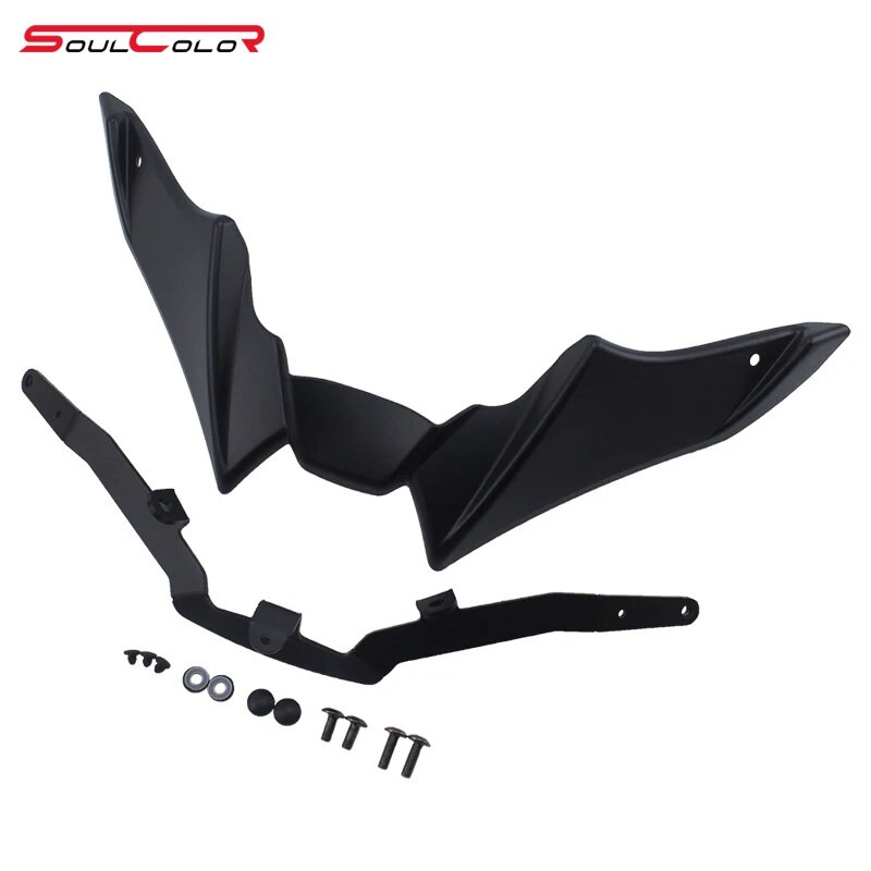 For YAMAHA MT-09 SP 2021 2022 2023 MT09 21-23 Mootorrataste Sport Downforce Alasti Forntal Spoilerid Aerodünaamiline tiivadeflektor