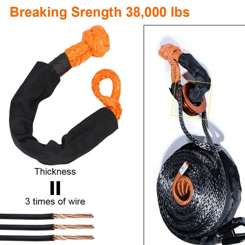 38000 mārciņas automašīnas piekabe, vilkšanas virve, vilkšanas āķis, instrumenti, šķiedru važas, automobiļu piederumi karavānu jūras laivai bezceļa 4x4 kravas automašīnai