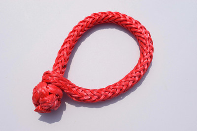 Μαλακά δεσμά 6mm*80mm,Σχοινί αγκίστρου για ρυμούλκηση ανάκτησης Άγκλος UHMWPE για ATV UTV SUV