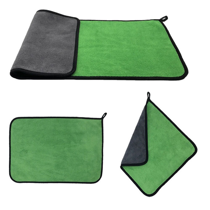 Automašīnu mazgāšana Mikrošķiedras dvielis Auto mikrošķiedras tīrīšanas lupatiņa žāvēšanas dvielis Auto kopšanas lupatiņa sīki izstrādāta mikrošķiedras dvielis