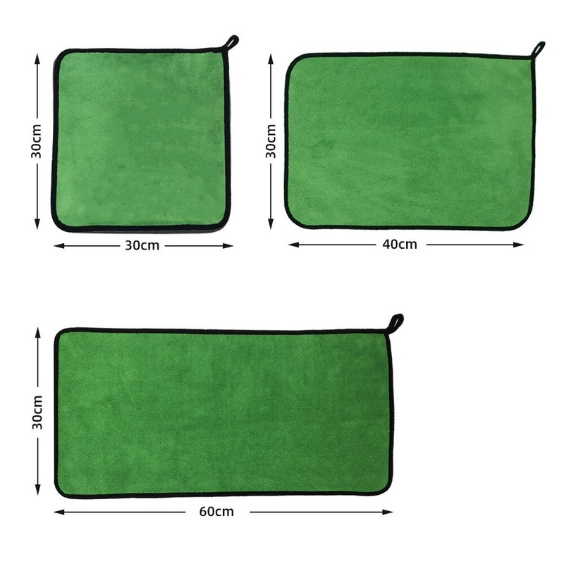 Automašīnu mazgāšana Mikrošķiedras dvielis Auto mikrošķiedras tīrīšanas lupatiņa žāvēšanas dvielis Auto kopšanas lupatiņa sīki izstrādāta mikrošķiedras dvielis