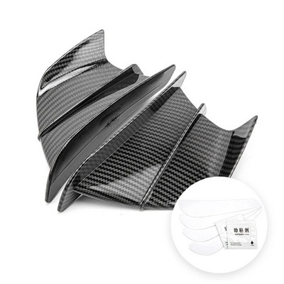 Pentru YAMAHA YFZ450 ATV YFZ 450R YFM700 Raptor YFM 700R R1 R3 Aripa laterală pentru motociclete Spoiler cu fixare a fluxului de vânt Caren față aripă