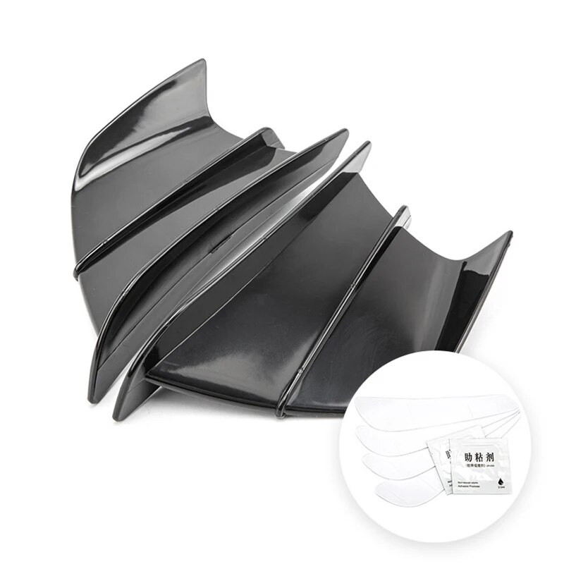 For YAMAHA YFZ450 ATV YFZ 450R YFM700 Raptor YFM 700R R1 R3 mootorratta külgmise tiiva spoileri tuulevoolu kinnitus tiiva eesmine kaitsekate