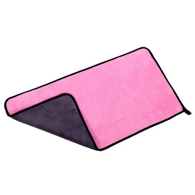 30x60cm automazgātava mikrošķiedras dvieļi auto tīrīšana žāvēšanas lupata auto kopšanas lupata mikrošķiedras dvielis auto detaļu piederumi 1/2gab