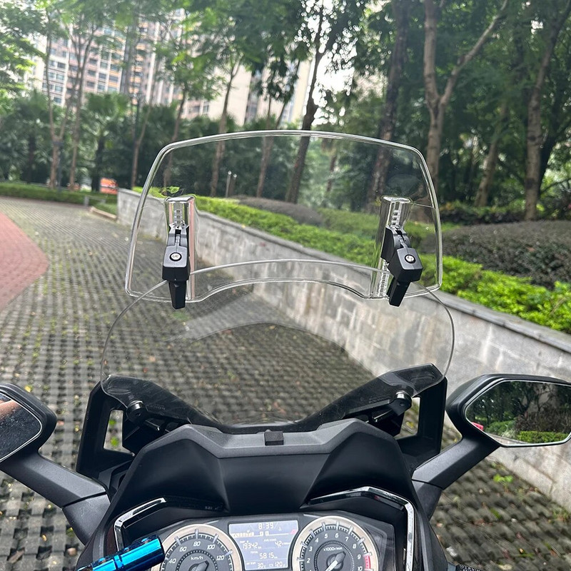 Mootorratta esiklaasi pikendusega reguleeritav spoileri deflektor HONDA jaoks Forza 125 jaoks Forza 300 jaoks Forza 350 750 NSS 350 jaoks