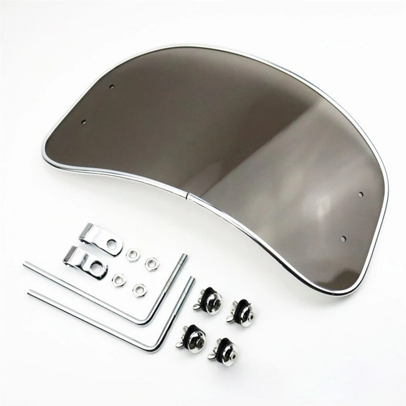 Mootorratta esiklaas Retro-eesmine tuulesuunaja tuuleklaas Modifitseeritud tarvikud elektrilise rolleri E-jalgratta tuule külmasuunajale