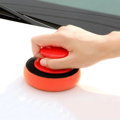 4PCS Carwash Wax Polish Pad Wash Tool Ръчно полиране Beauty Polisher Pads Kit Auto Polisher Waxing Sponge